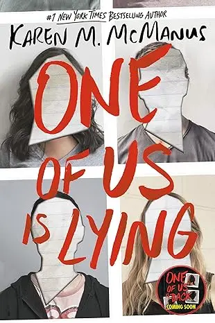 [KAREN M McMANUS] one of us is laying