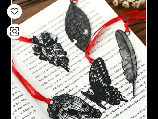 فاصل كتاب معدني 